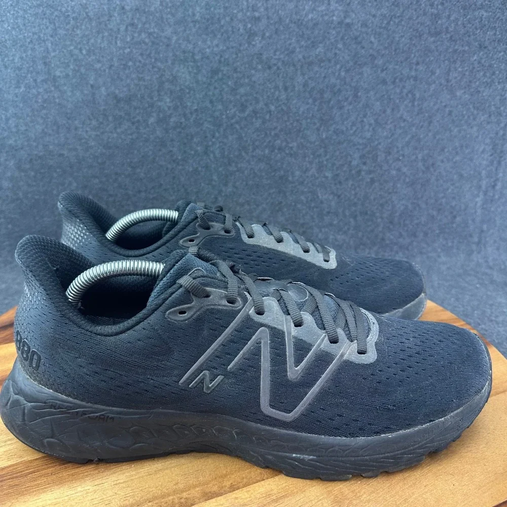 New Balance Mens Fresh Foam 880v13 Black Mesh Neutral Running Shoes Size 12D